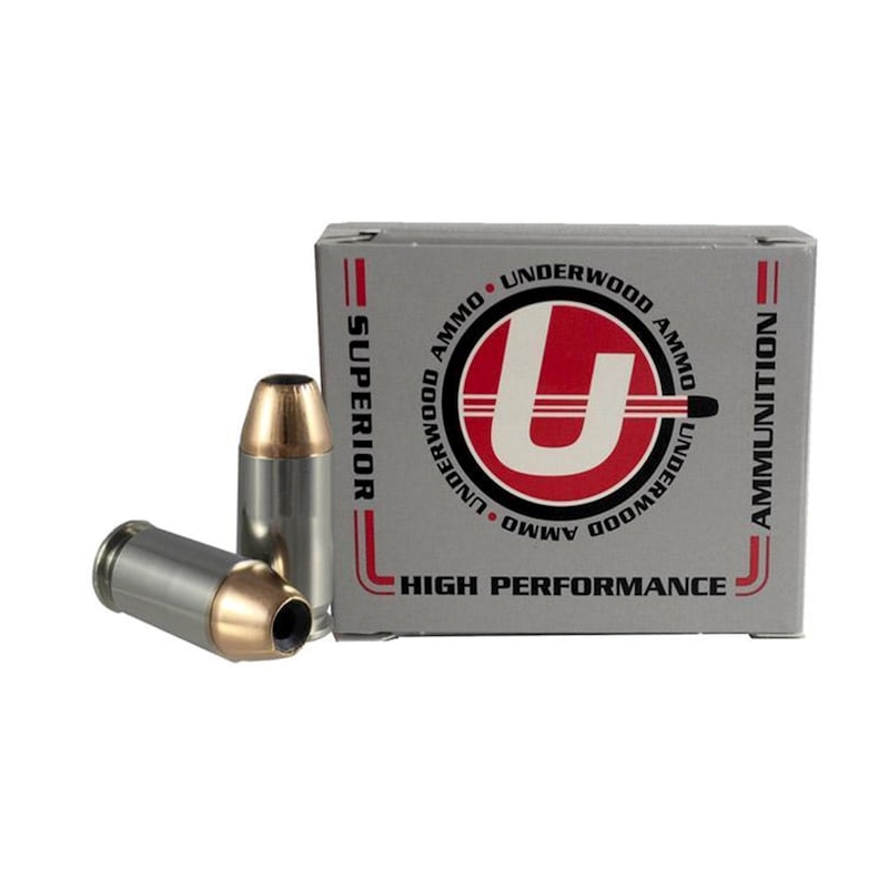 Underwood Sporting 45 ACP +P Ammo 230 Grain Jacketed Hollow Point - 334