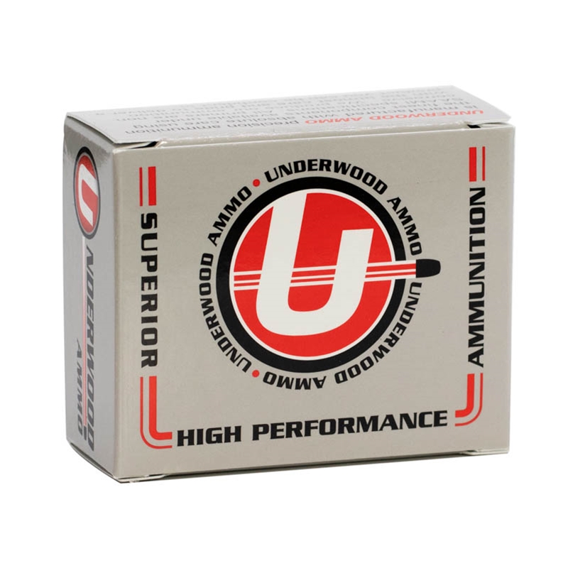 Underwood Maximum Expansion 40 S&W Ammo 140 Grain Solid Monolithic - 250