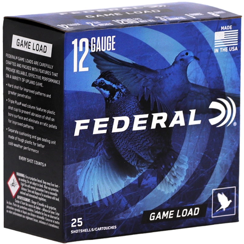Federal Game-Shok 12 Gauge Ammo 2 ¾” 1 oz #6 Shot Case of 250 - H1216