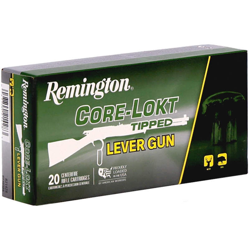 Remington Core-Lokt Tipped Lever Gun 30-30 Winchester Ammo 150 Grain Polymer Tip - R21428