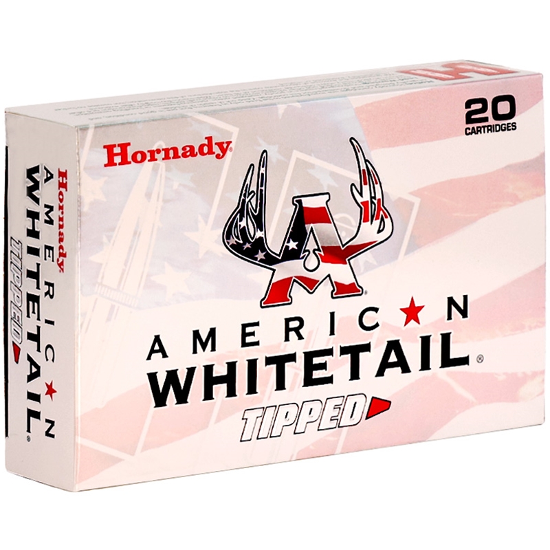 Hornady American Whitetail Tipped 308 Winchester Ammo 150 Grain Polymer Tip - 80934