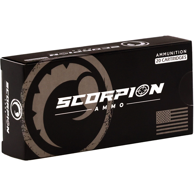 Scorpion 300 Blackout Ammo 147 Grain Full Metal Jacket - 300B147FMJ-S20