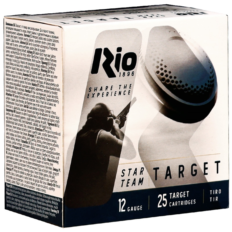 Rio Star Team 12 Gauge Ammo 2 3/4 1 oz #8 Shot - STT288