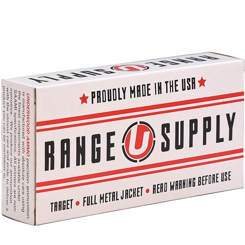 Underwood Range Supply 40 S&W  Ammo 180 Grain Full Metal Jacket - 293