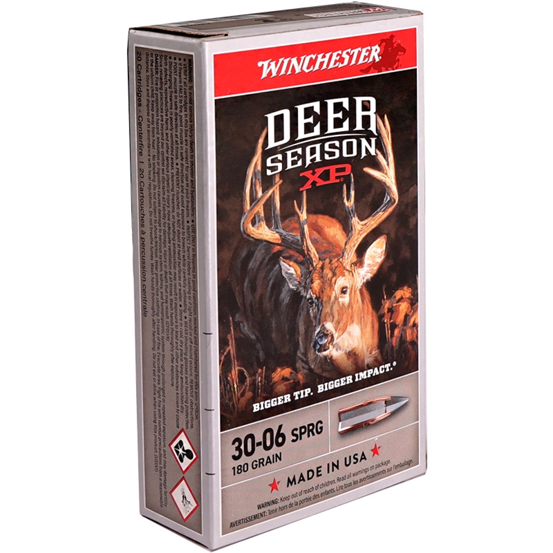 Winchester Deer Season XP 30-06 Springfield Ammo 180 Grain Polymer Tip - X3006DS2