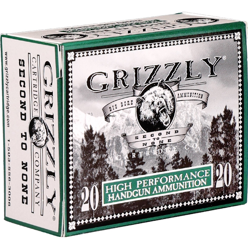 Grizzly 380 ACP Ammo 90 Grain Jacketed Hollow Point - GC380A2