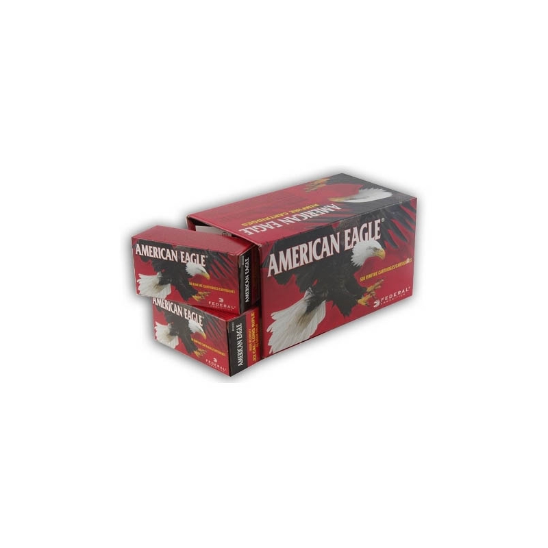 Federal American Eagle 22 Long Rifle Ammo 40 Grain Lead Round Nose - AE5022