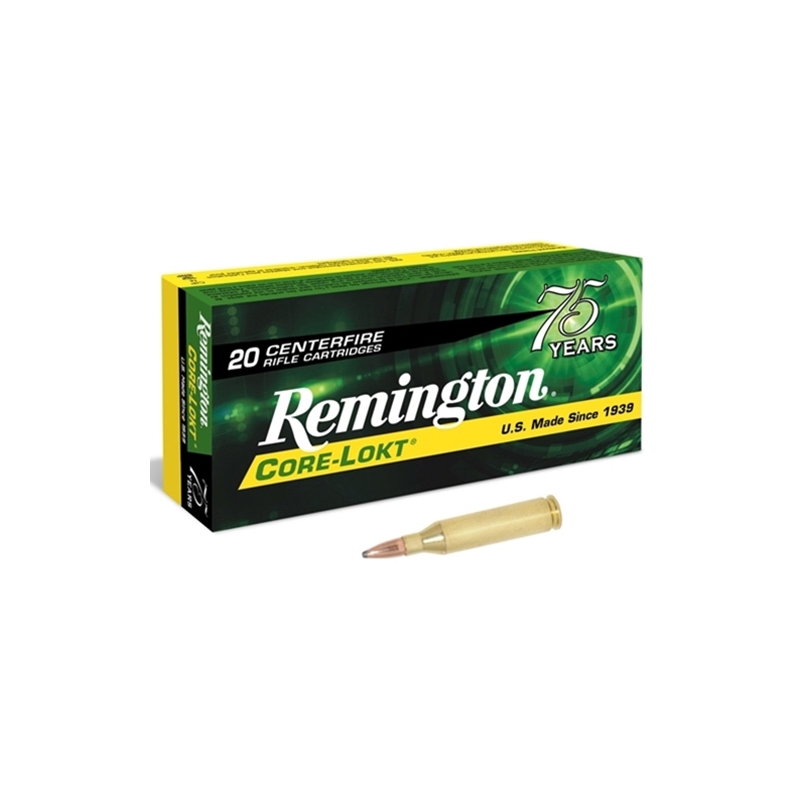 Remington Express 308 Winchester Ammo 180 Grain Core-Lokt Pointed Soft Point - R308W3