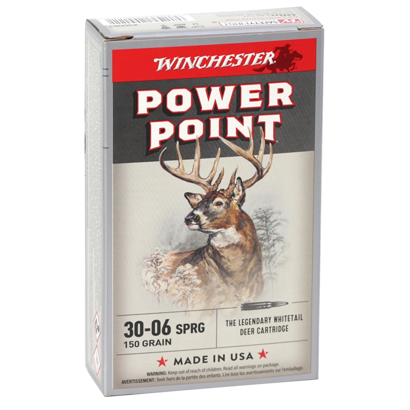 Winchester Super-X 30-06 Springfield Ammo 150 Grain Power-Point - X30061