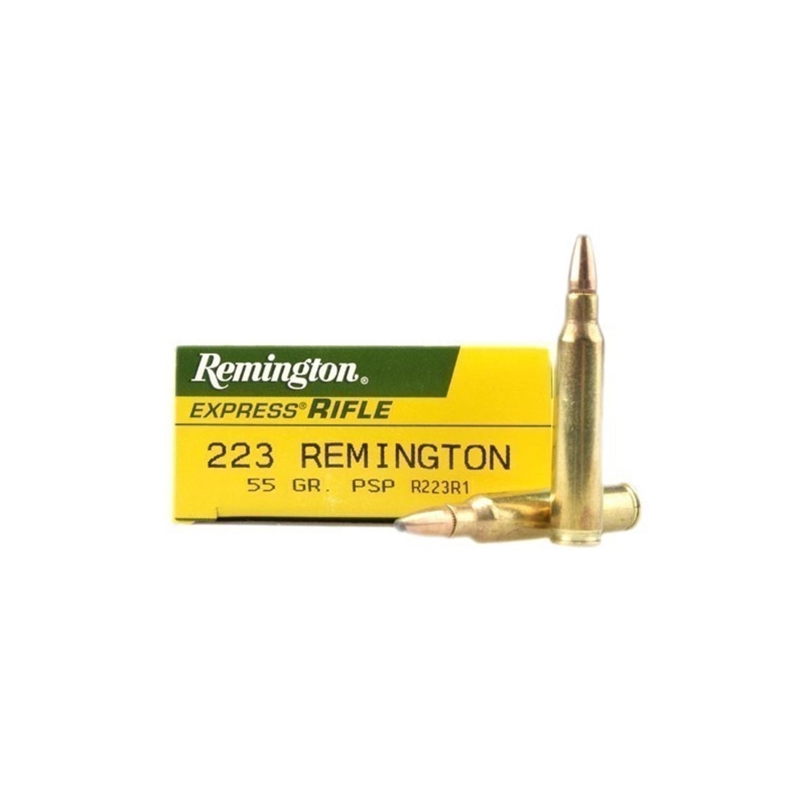Remington Express 223 Ammo 55 Grain Pointed Soft Point - R223R1