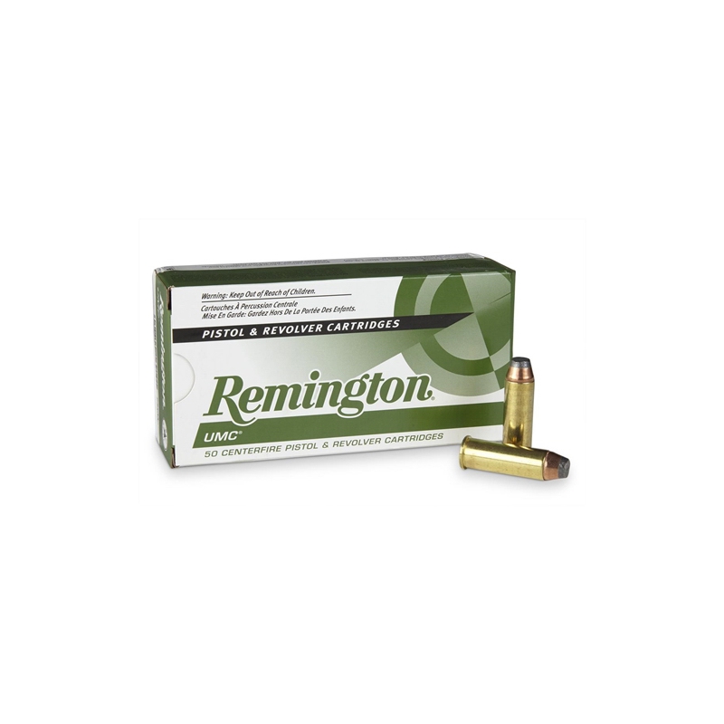 Remington UMC 44 Remington Magnum Ammo 180 Grain Jacketed Soft Point - L44MG7