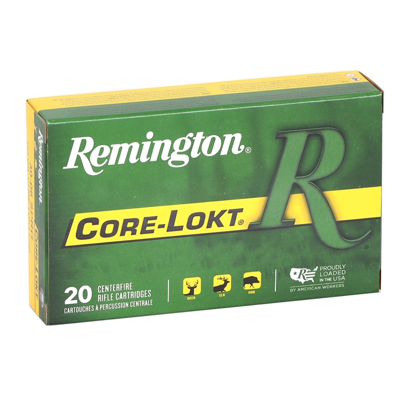 Remington Core-Lokt 30-06 Springfield Ammo 165 Grain Pointed Soft Point - R3006B