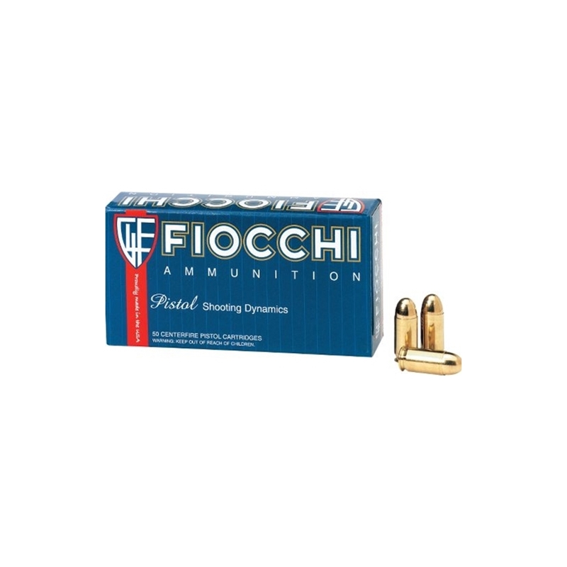 Fiocchi Shooting Dynamics 357 SIG Ammo 124 Grain Full Metal Jacket - 357SIGAP