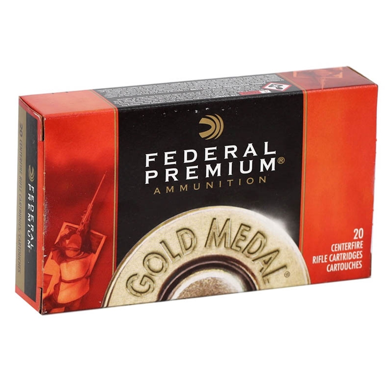 Federal Gold Medal 7.62x51mm NATO Ammo 175 Grain Sierra MatchKing Hollow Point - GM762M2