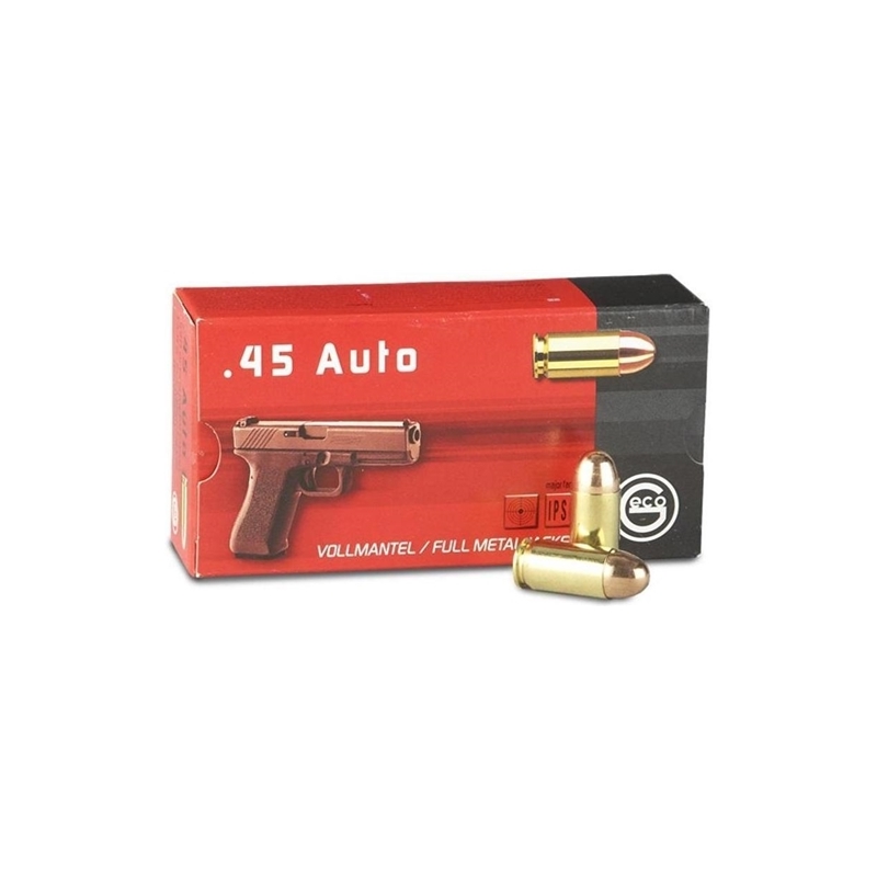 Geco 45 ACP Auto Ammo 230 Grain Full Metal Jacket - 245440050
