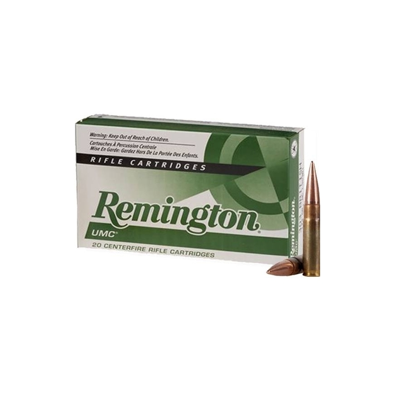 Remington UMC 300 AAC Blackout Ammo 115 Grain Full Metal Jacket Closed Tip Flat Base – L300AAC2