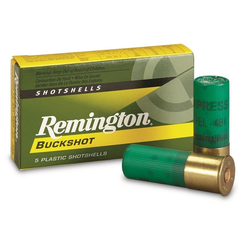 Remington Express 12 Gauge Ammo 2-3/4" #0 Buckshot 12 Pellets - 12B0