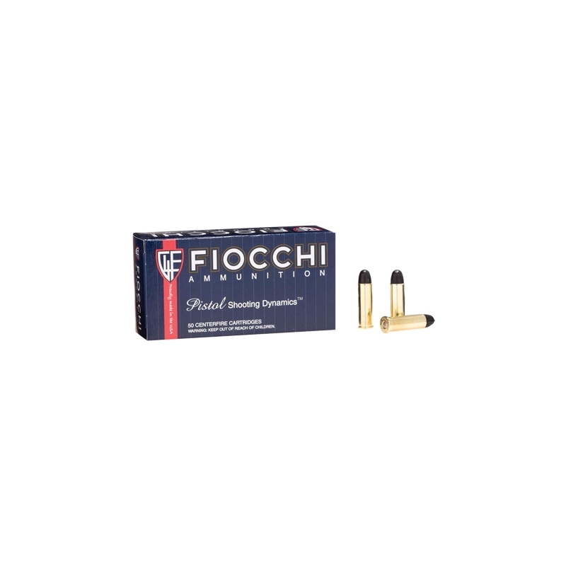 Fiocchi Range Dynamics 38 Special Ammo 158 Grain Lead Round Nose - 38C 