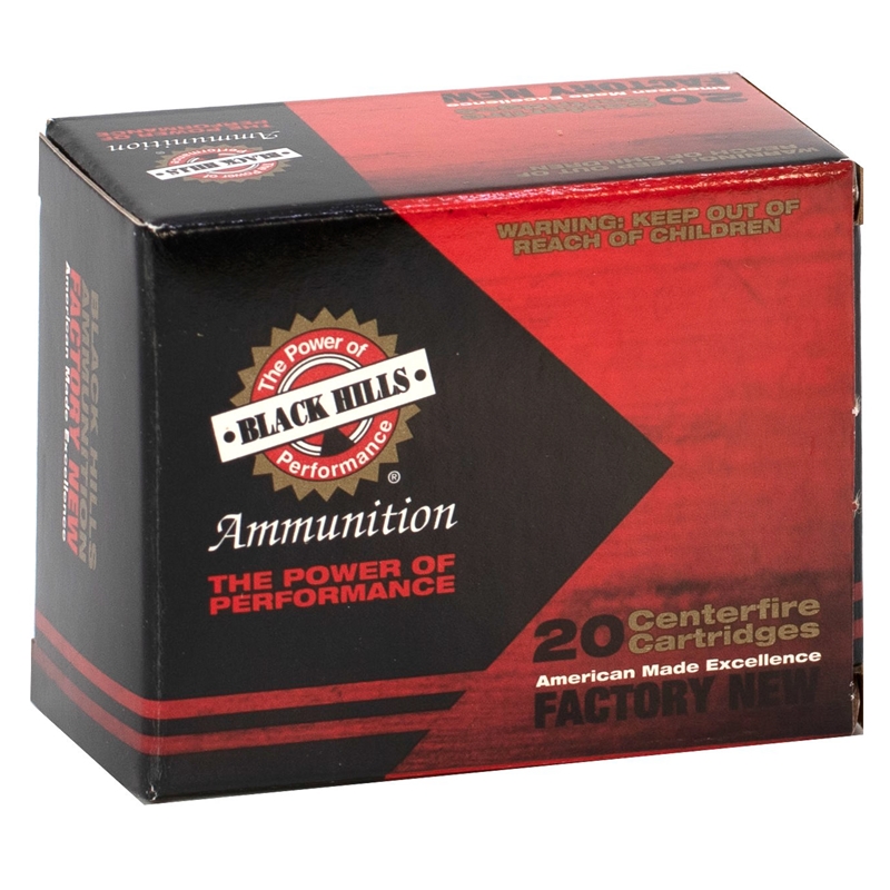 Black Hills 380 ACP AUTO Ammo 90 Grain Jacketed Hollow Point - D380N120