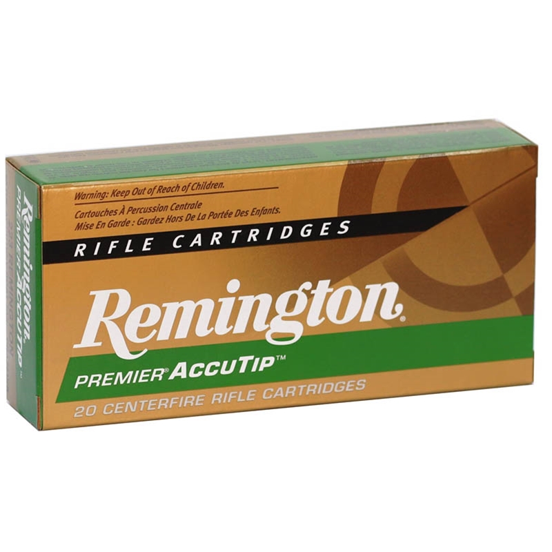 Remington Premier 223 Ammo 50 Grain AccuTip-V Boat Tail - PRA223RB