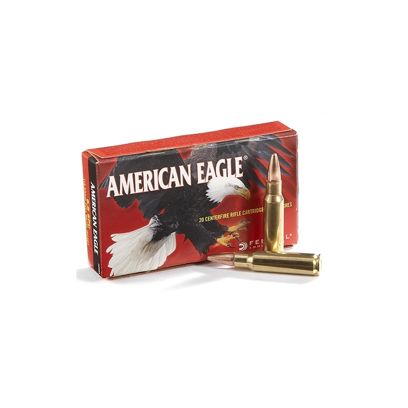 Federal American Eagle 6.8mm Remington Special Ammo 115 Grain Full Metal Jacket - AE68A