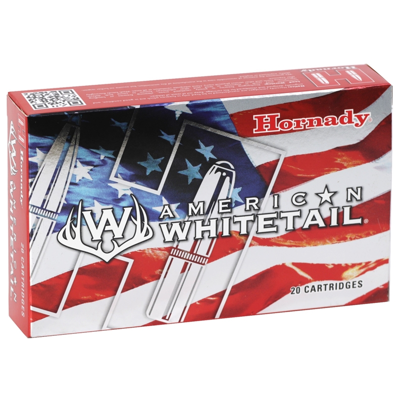 Hornady American Whitetail 300 Winchester Magnum Ammo 150 Grain InterLock Soft Point - 8204