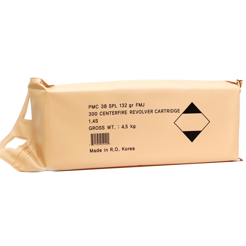 PMC Bronze 38 Special Ammo 132 Grain Full Metal Jacket Battle Pack - 38G-BP