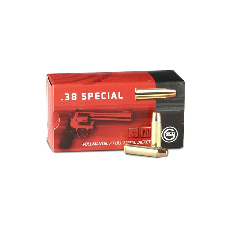 Geco 38 Special Ammo 158 Grain Full Metal Jacket - 271640050