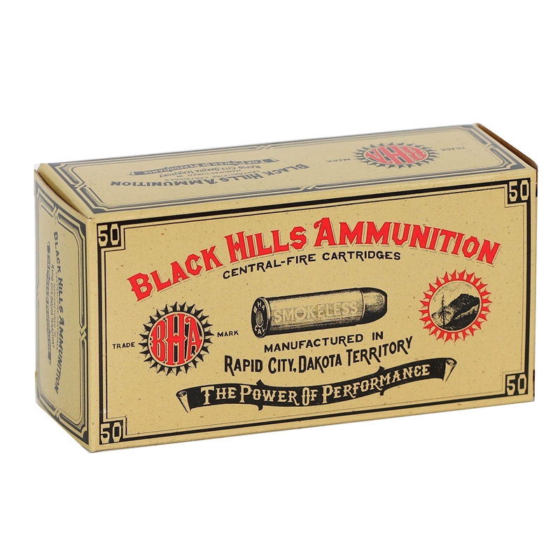   Black Hills Cowboy Action 357 Magnum Ammo 158 Grain Conical Nose Lead - DCB357N1
