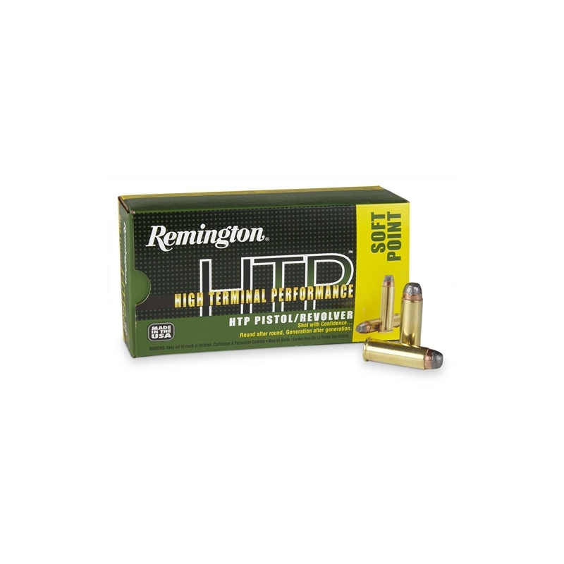 Remington HTP 44 Remington Magnum Ammo 240 Grain Jacketed Soft Point – RTP44MG2