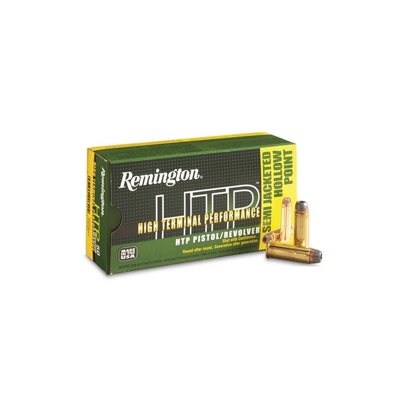 Remington HTP 44 Remington Magnum Ammo 240 Grain Semi Jacketed Hollow Point - RTP44MG3