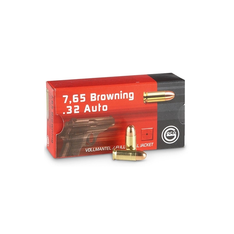 Geco 32 ACP AUTO Ammo 73 Grain Full Metal Jacket - 270340050