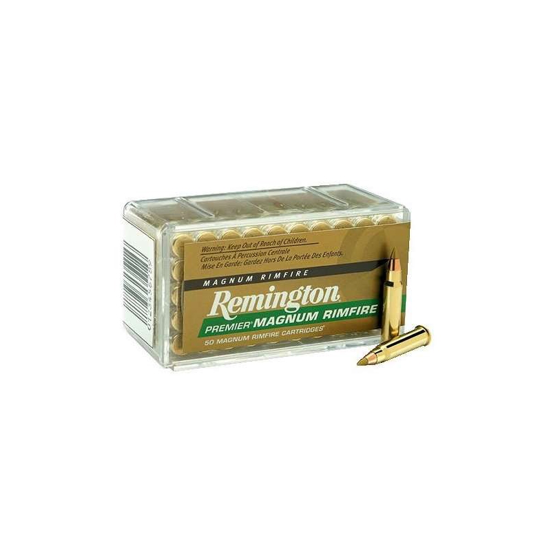 Remington Premier 17 HMR Ammo 17 Grain Accutip-V - PR17HM1
