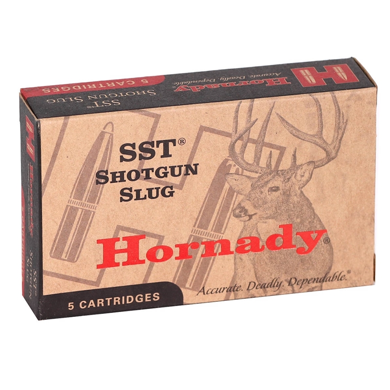 Hornady SST 12 Gauge Ammo 300 Grain 2-3/4" Super Shock Tip Sabot Slug - 8623