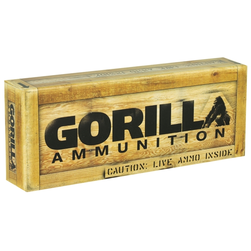 Gorilla Ammo 300 AAC Blackout Ammo 125 Grain Sierra MatchKing Hollow Point – GA300125SMK