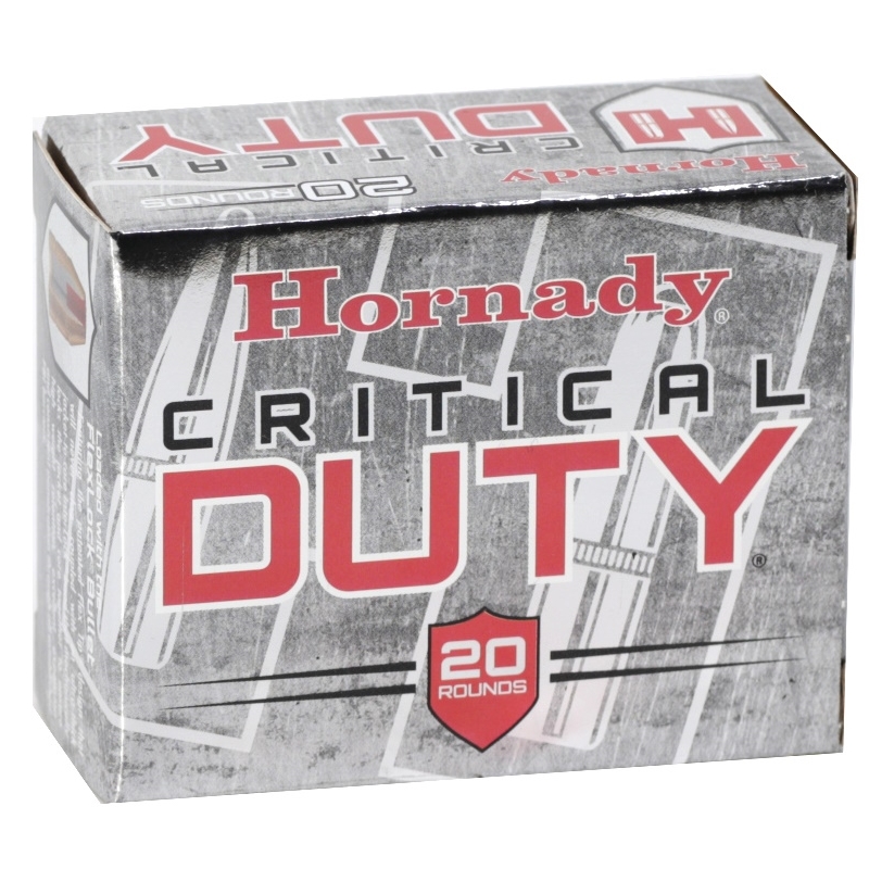 Hornady Critical Duty 357 SIG Ammo 135 Grain FlexLock - 91296