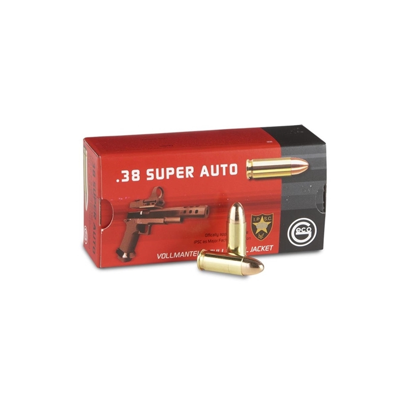 Geco 38 Super Ammo 124 Grain Full Metal Jacket