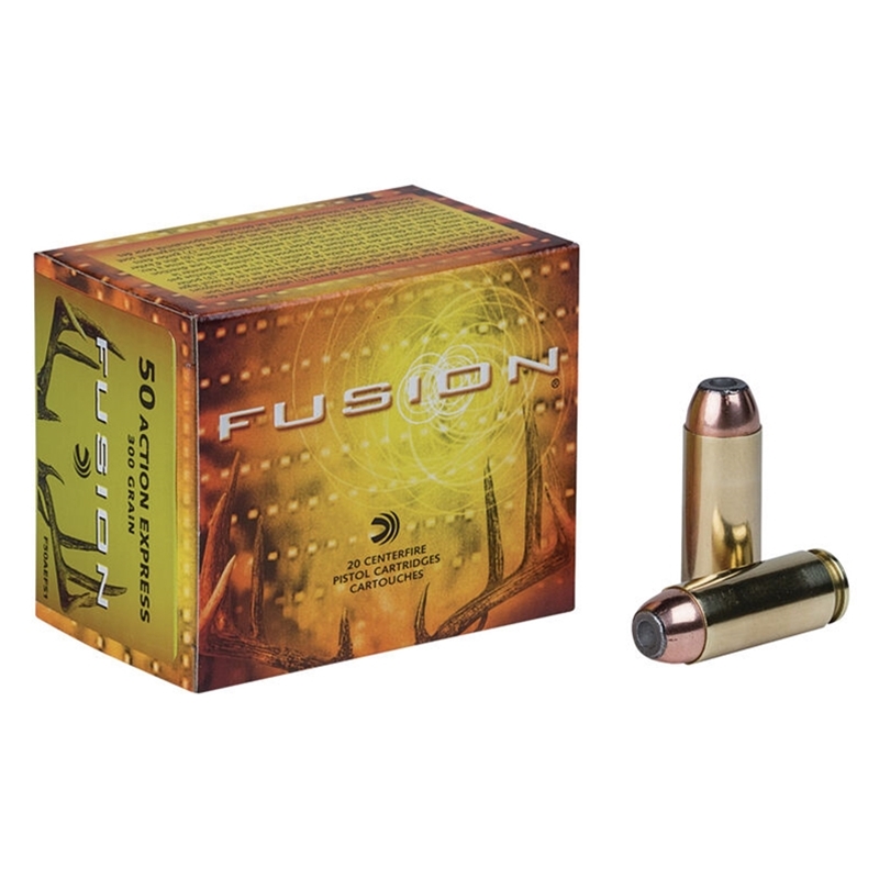 Federal Fusion 50 AE Ammo 300 Grain Fusion Soft Point - F50AEFS1