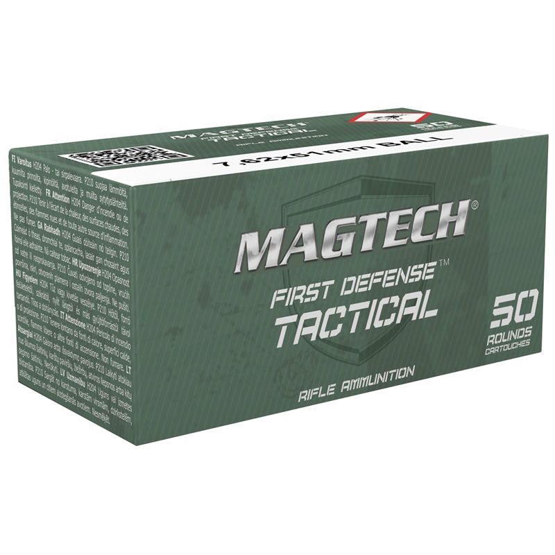 Magtech 7.62x51mm NATO Ammo 147 Grain Full Metal Jacket - 762A