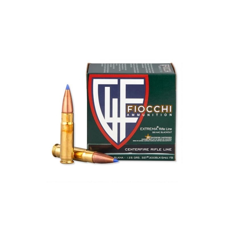 Fiocchi Shooting Dynamics 300 AAC Blackout Ammo 125 Grain SST - 300BLKHA