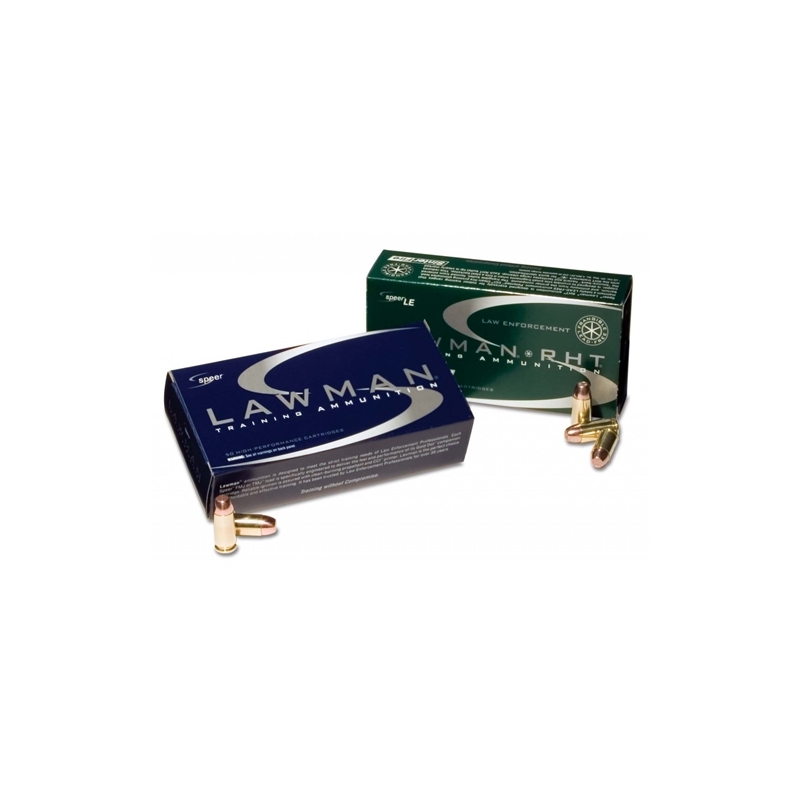 Speer Lawman RHT 357 SIG Ammo 100 Grain Frangible Total Metal Jacket - 53368