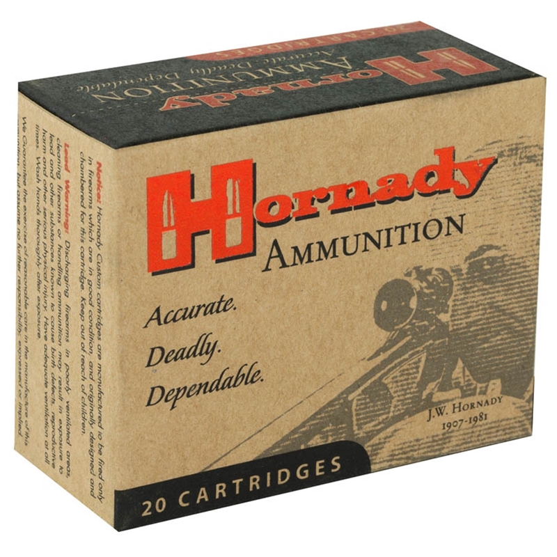 Hornady Custom 10mm Auto Ammo 180 Grain XTP Jacketed Hollow Point - 9126