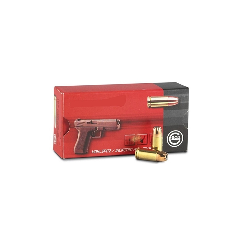 Geco 40 S&W Ammo 165 Grain Jacketed Hollow Point