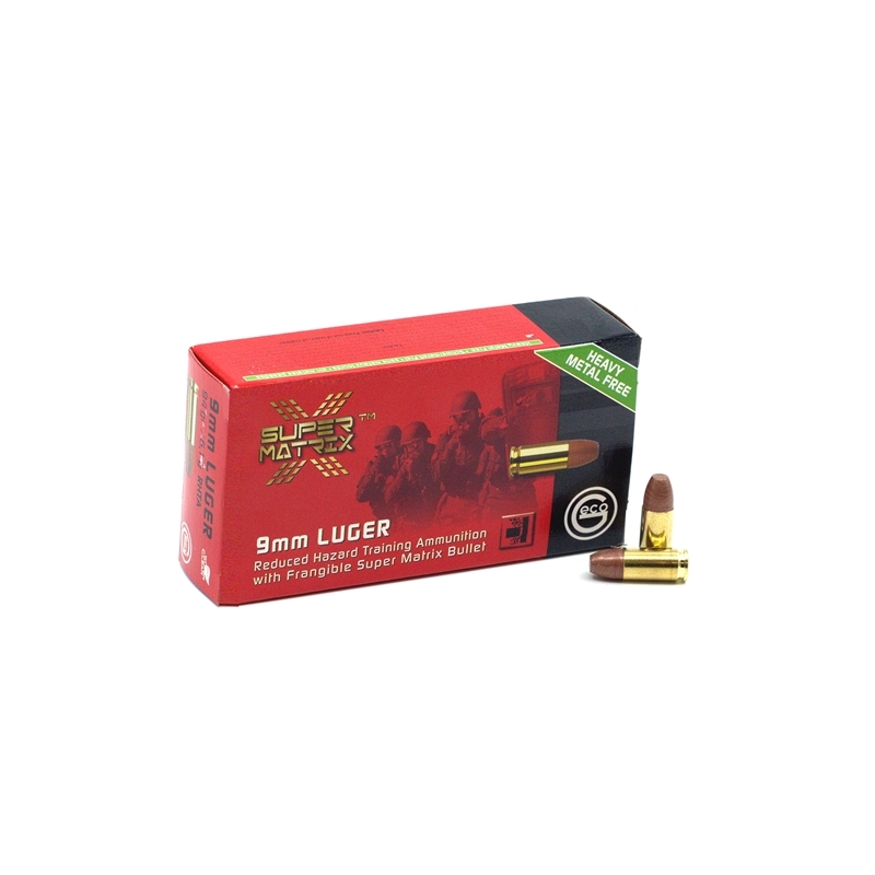 Geco Super Matrix 9mm Ammo 94 Grain Frangible Super Matrix Lead-Free - 435740050