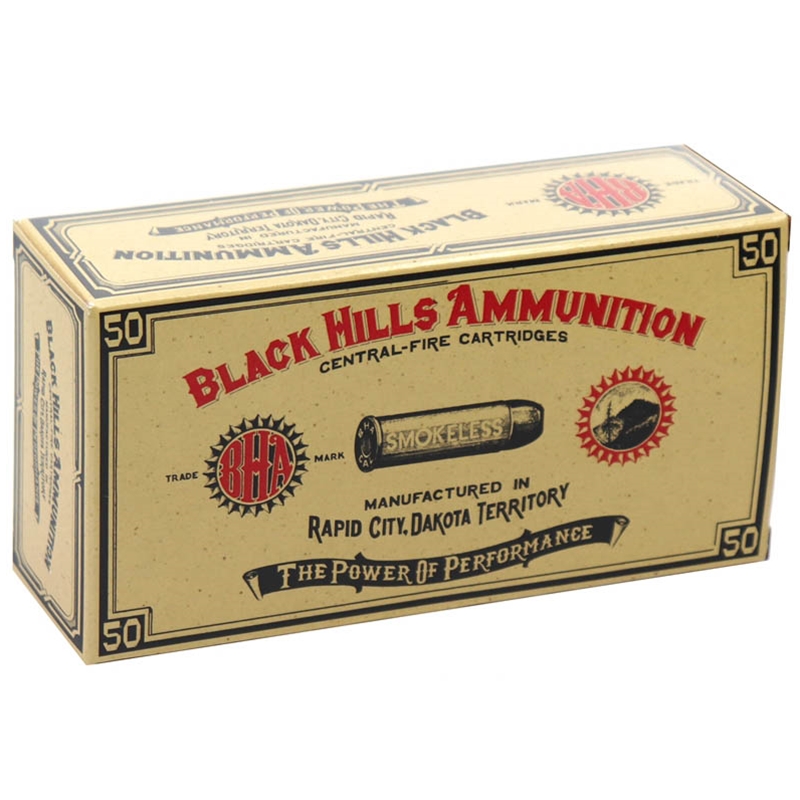 Black Hills Cowboy Action 38 Special Ammo 158 Grain Lead Conical Nose - DCB38N1