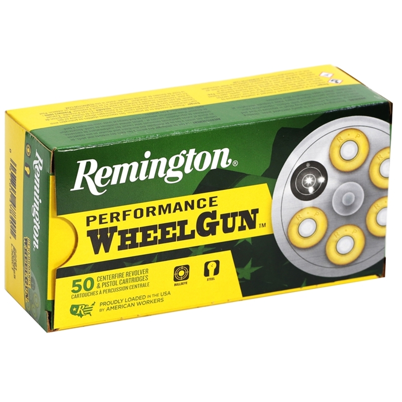 Remington Performance Wheelgun 38 Special Ammo 158 Grain Lead Round Nose - RPW38S5