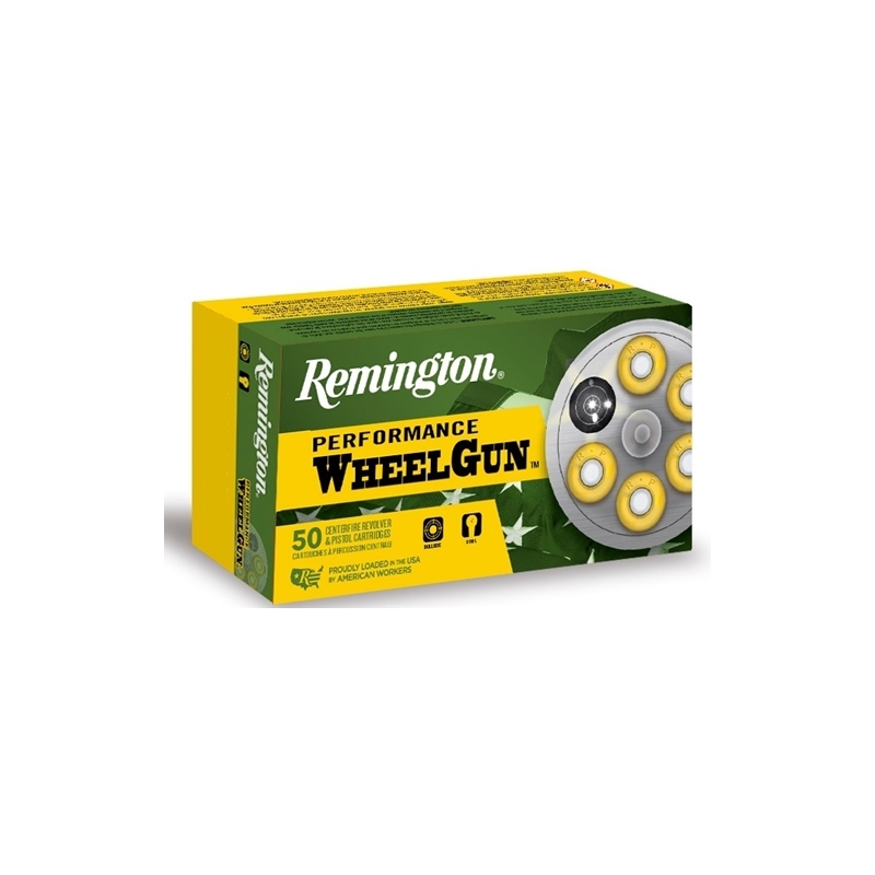 Remington Performance WheelGun 38 Short Colt Ammo 125 Grain Lead Round Nose - RPW38SC