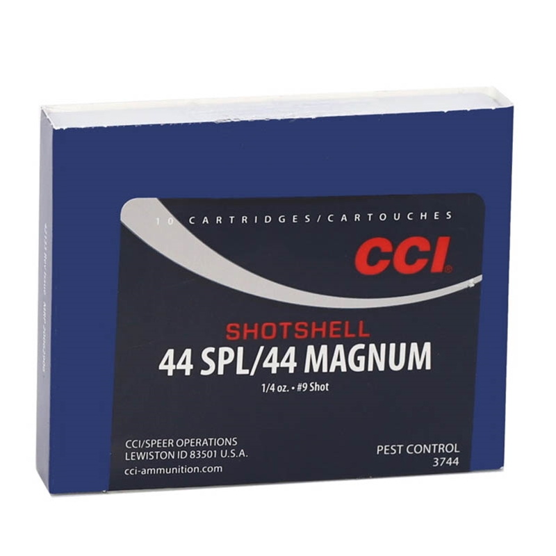 CCI Shotshell 44 Special/44 Magnum Ammo 140 Grain #9 Shot - 3744