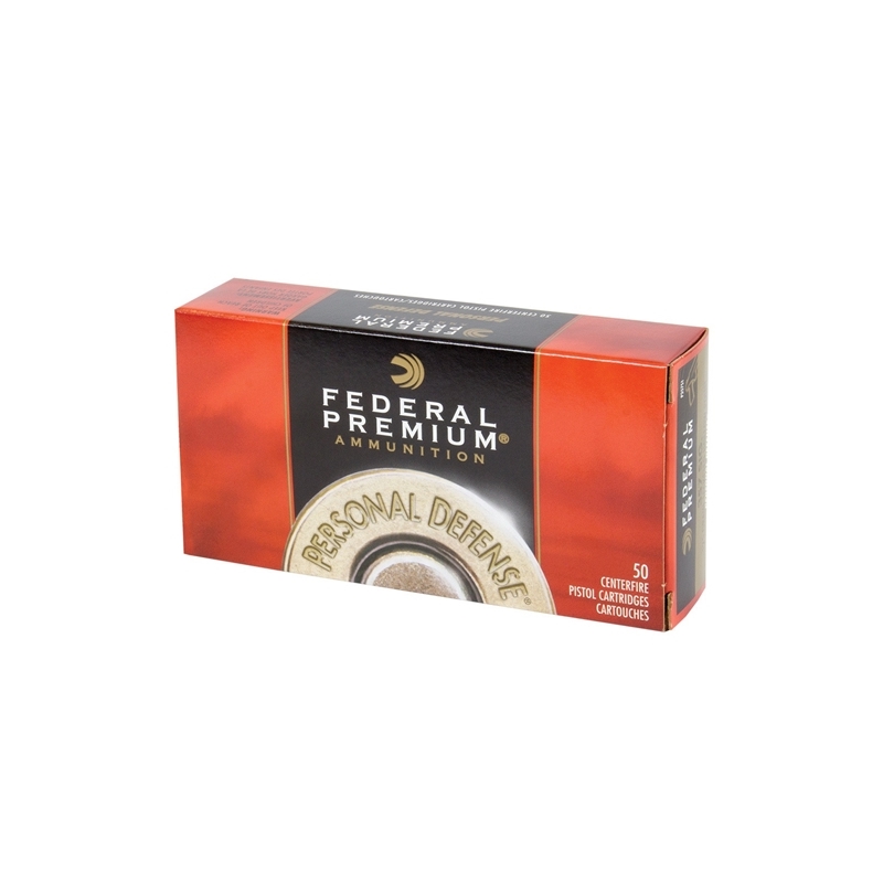 Federal Personal Defense 357 SIG Ammo 125 Grain Hydra-Shok Jacketed Hollow Point - P357S1