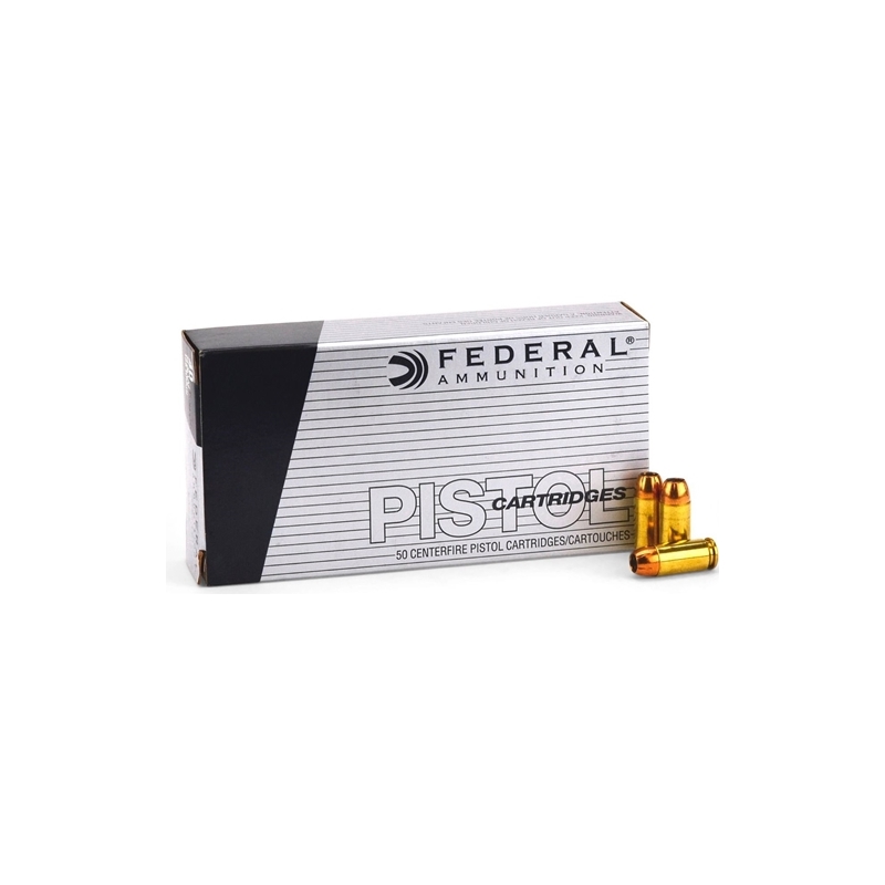 Federal Pistol 40 S&W Ammo 135 Grain HST Jacketed Hollow Point - XM40HA